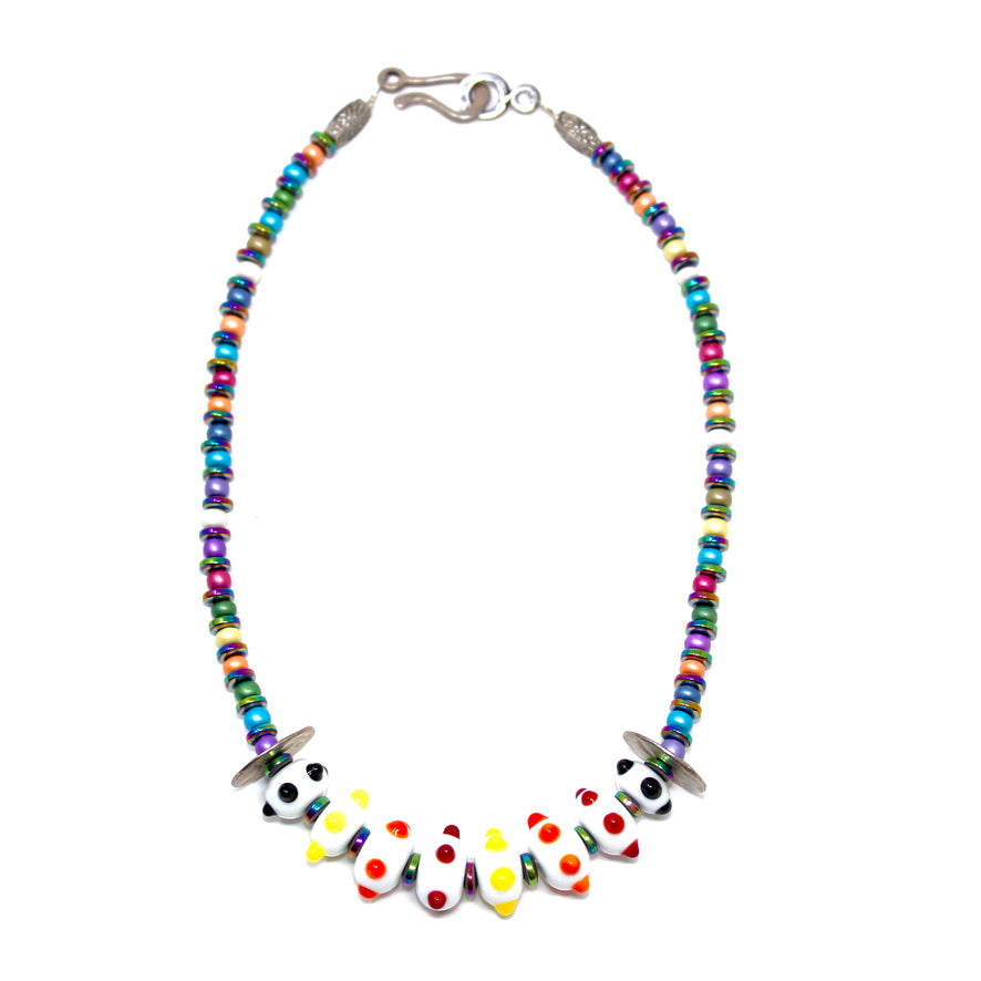 Color Murano Blanco - Labelle Ikeya Création Originale - Collier