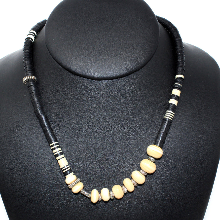 Murano Heishi Miami Slide & Fun - Labelle Ikeya Création Originale - Collier