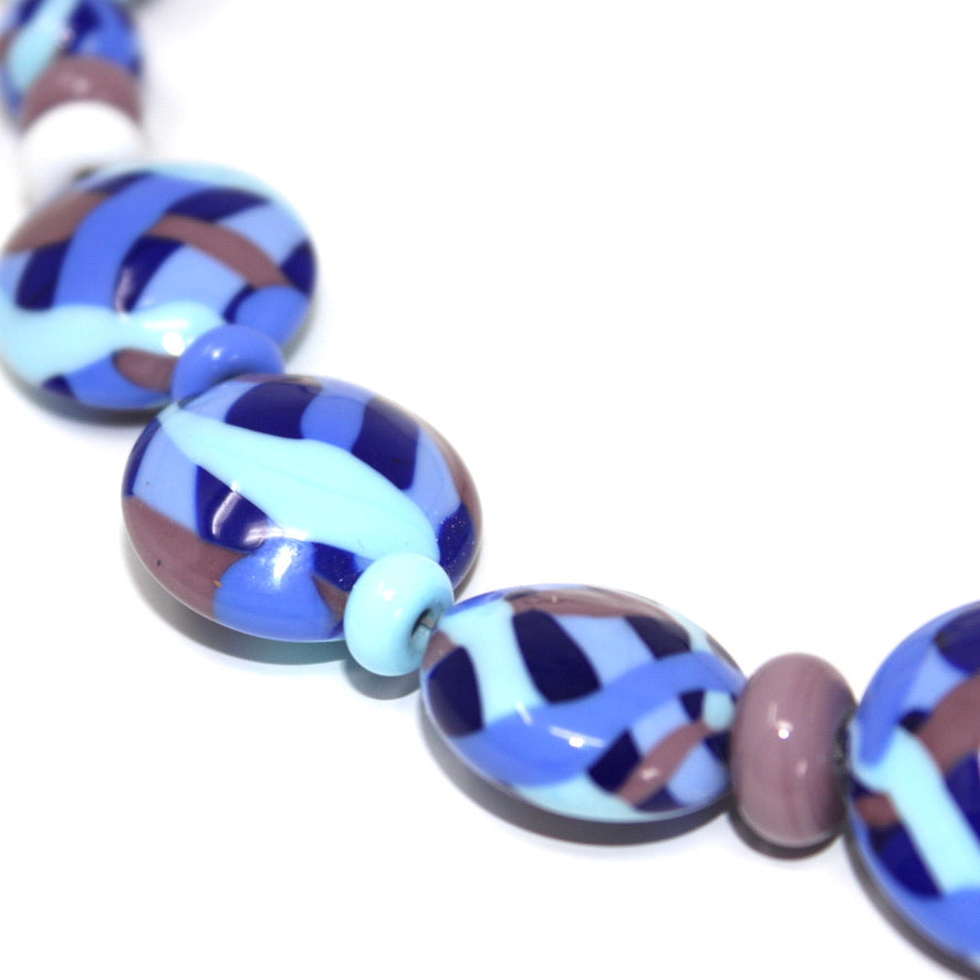 Terre Céleste Azurée - Labelle Ikeya Création Originale - Collier