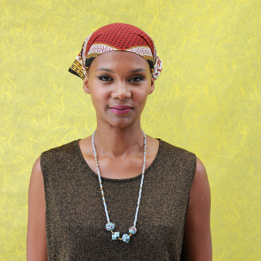 Bhanthaya Sautoir Murano - Labelle Ikeya Création Originale - Sautoir