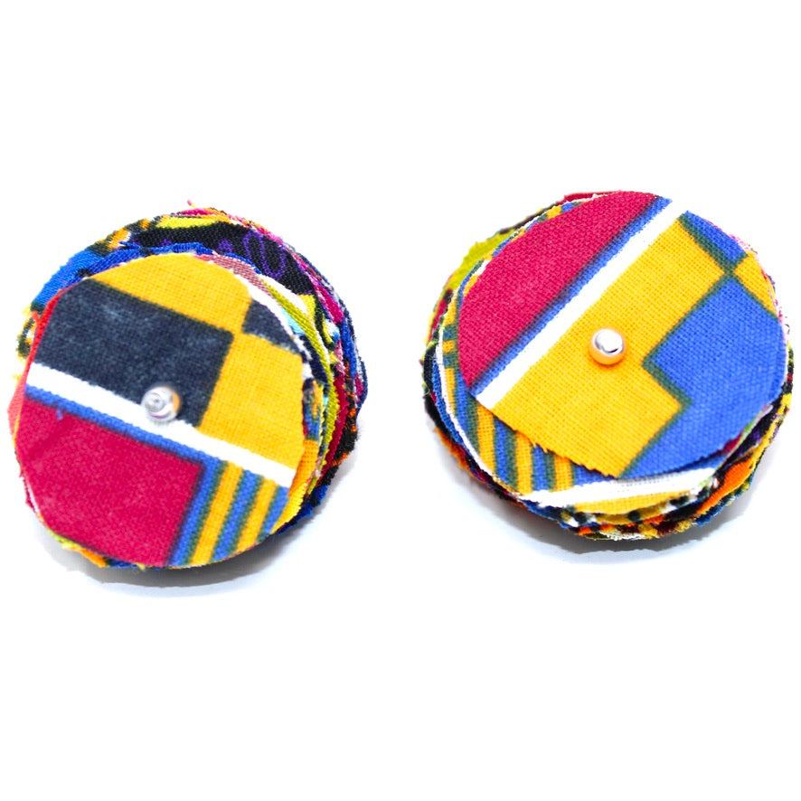 Wax Piti - Labelle Ikeya Création Originale - Boucles d'oreilles