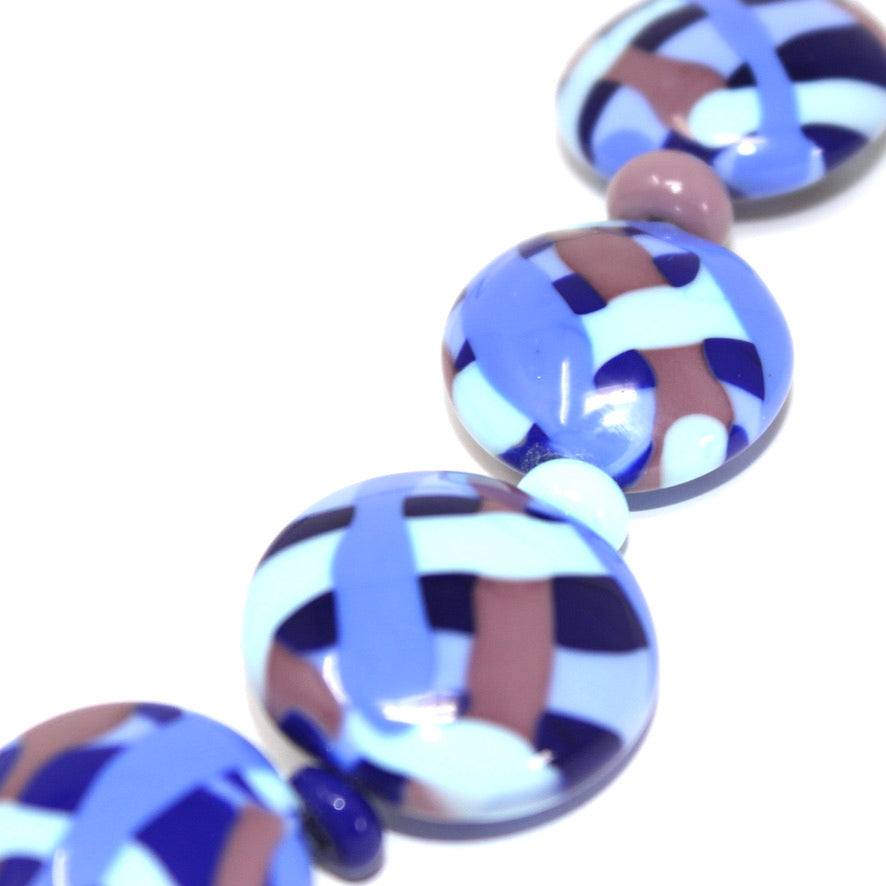 Terre Céleste Azurée - Labelle Ikeya Création Originale - Collier