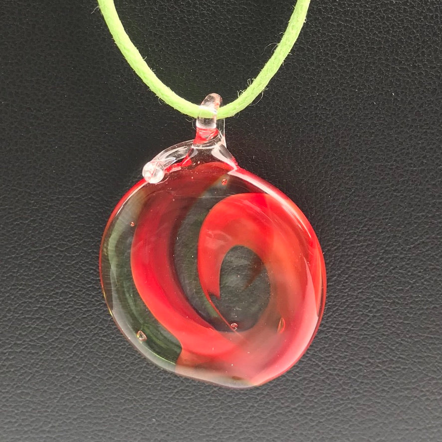 Sucettes Murano en Cordons d'été aux Senteurs Estivales - Labelle Ikeya Création Originale - Collier