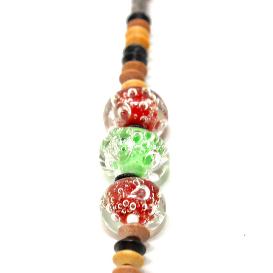 Bulle Boisée de la Mer - Labelle Ikeya Création Originale - Sautoir