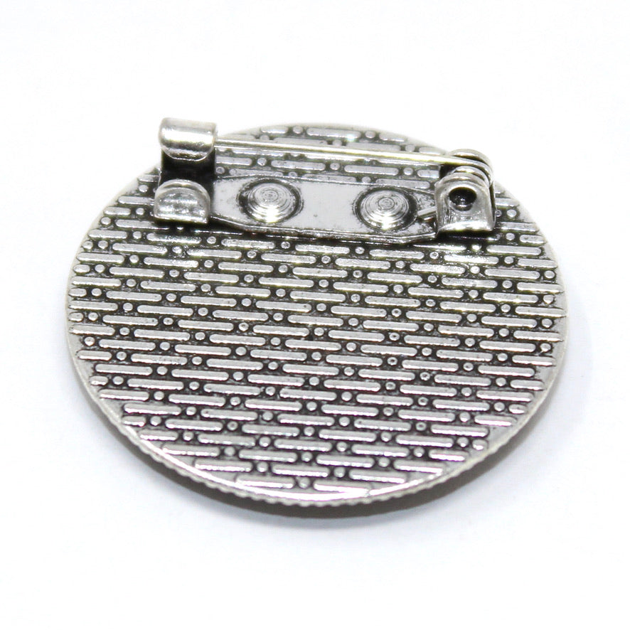 Broche Pin's Me Up Graphic Spirale - Labelle Ikeya Création Originale - Broches