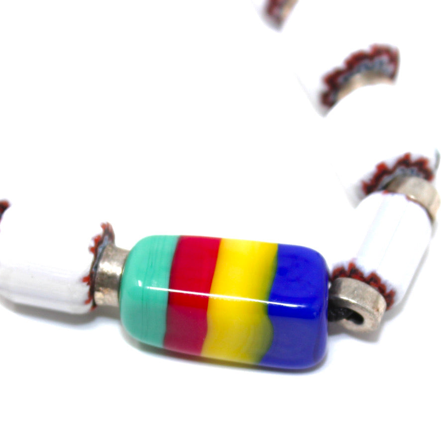 Banjo Chevron Iconic Homo Murano - Labelle Ikeya Création Originale - Bracelets