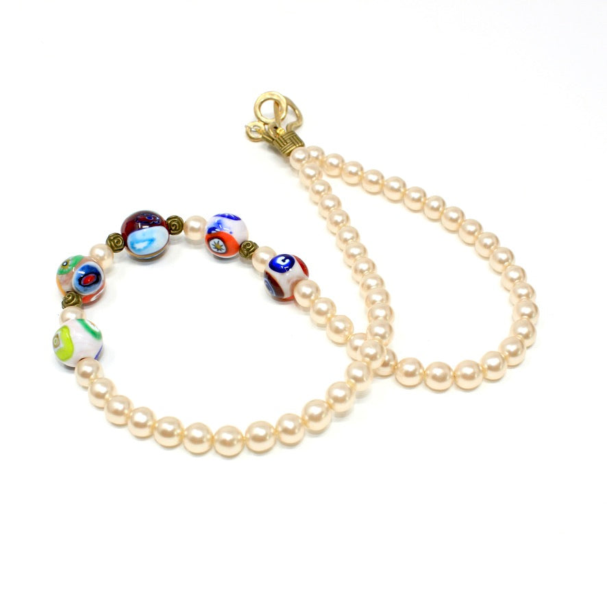 Collier Murines Murano Chic Color - Labelle Ikeya Création Originale - Collier
