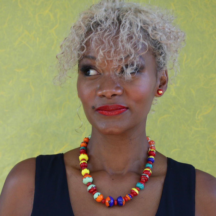 Gambalaya Collier Murano Prestige - Labelle Ikeya Création Originale - Collier