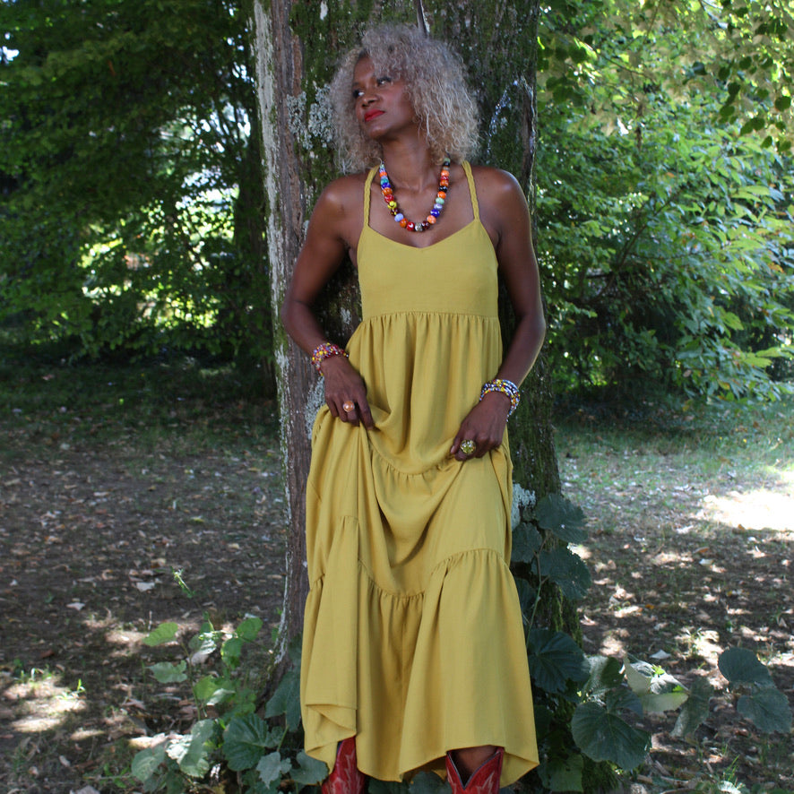 Objectif Lune Collier Murano Prestige - Labelle Ikeya Création Originale - Collier