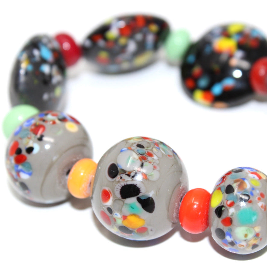 Terratata Terra Prestige Murano - Labelle Ikeya Création Originale - Collier