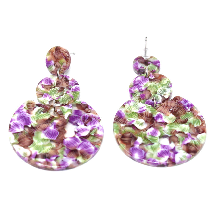 Basilique Émilienne - Labelle Ikeya Création Originale - Puce d'oreilles