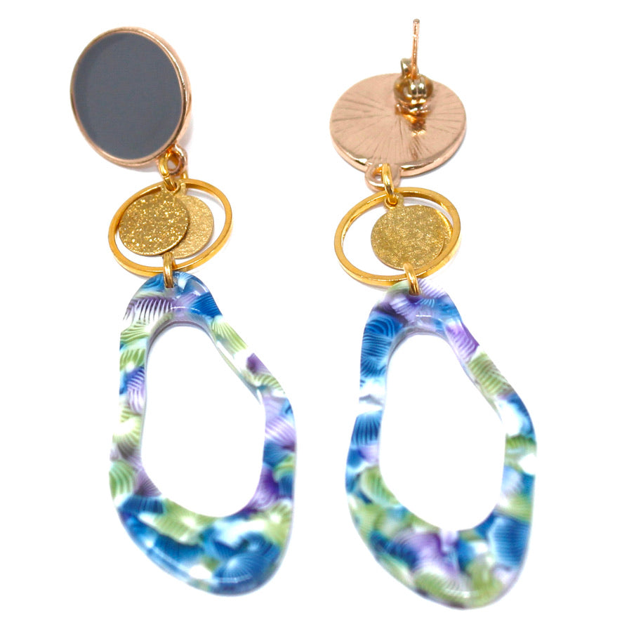 Montecitorio - Labelle Ikeya Création Originale - Puce d'oreilles