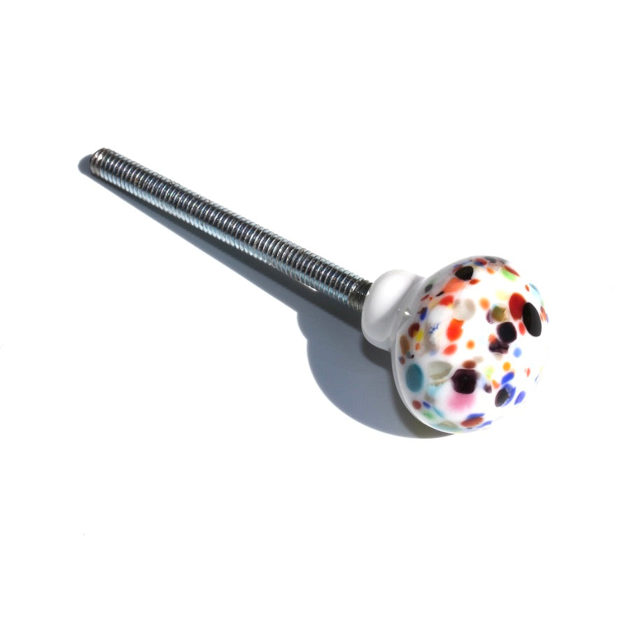 Lolly Pop Confettis - Labelle Ikeya Création Originale - Bouton de tiroirs