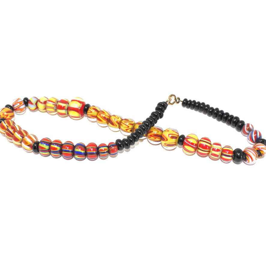 Tempera Baya Murano Prestige - Labelle Ikeya Création Originale - Collier