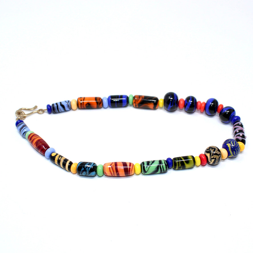 Ethnic Zamba Color Prestige - Labelle Ikeya Création Originale - Collier
