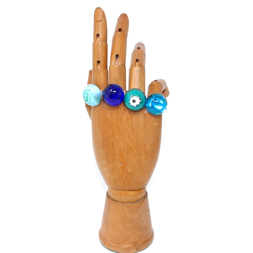 Goutte Bleu Roy - Labelle Ikeya Création Originale - Bague