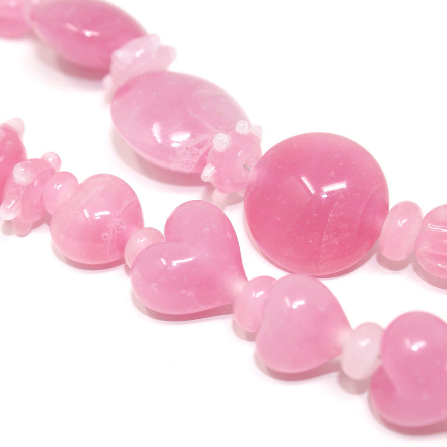 Rosarys Uni Vers L'Uni Rose Prestige - Labelle Ikeya Création Originale - Collier