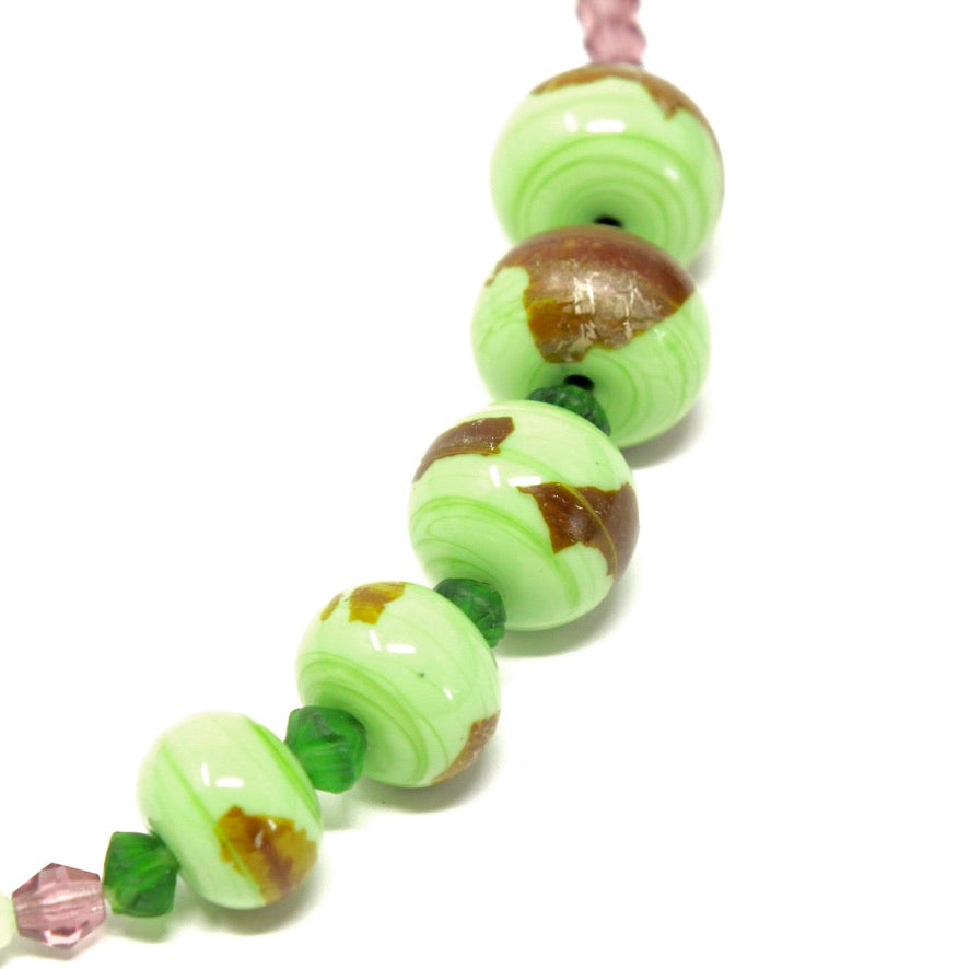 Nikita Verde Murano Sautoir - Labelle Ikeya Création Originale - Sautoir