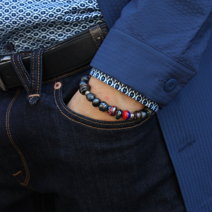 Alias Metalico Iconic Homo Murano - Labelle Ikeya Création Originale - Bracelets