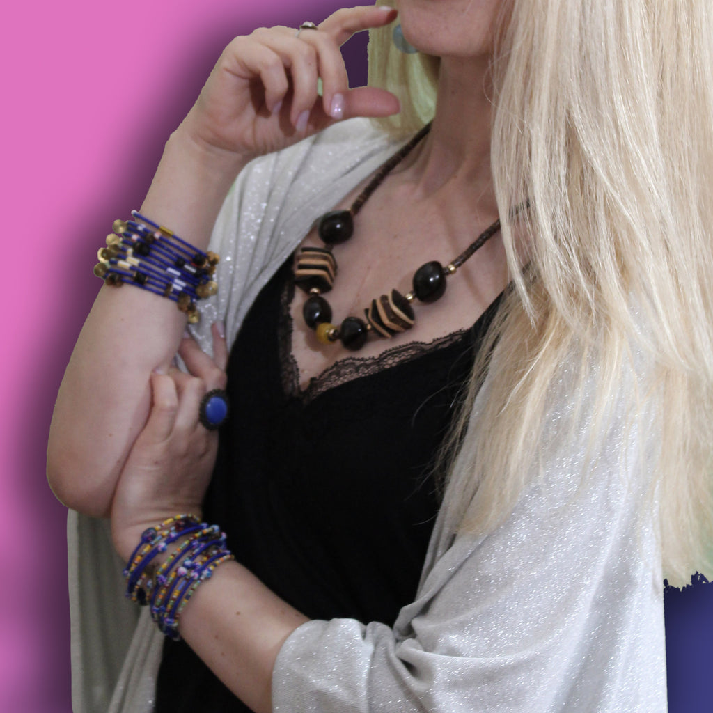 Écume du Soleil - Labelle Ikeya Création Originale - Collier