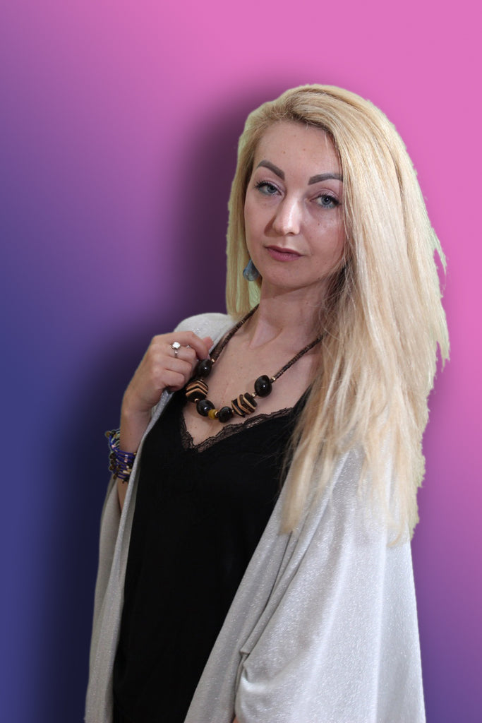 Écume du Soleil - Labelle Ikeya Création Originale - Collier