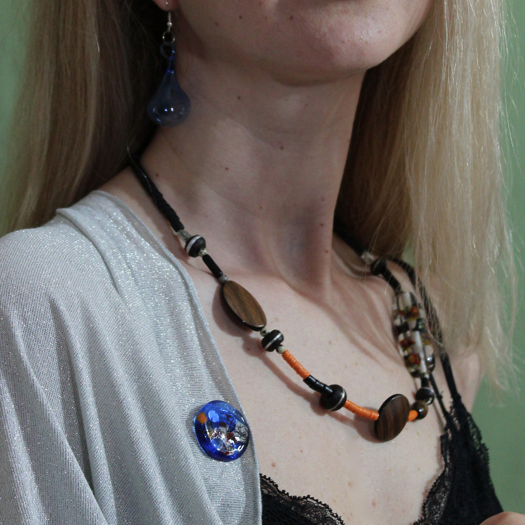 Heishi Boisia - Labelle Ikeya Création Originale - Collier