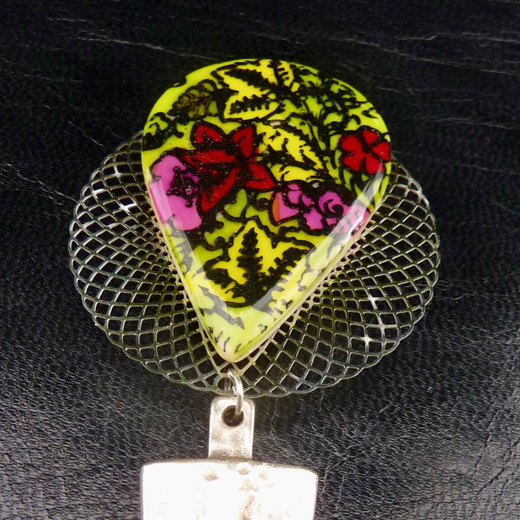 Fuchsia Broche - Labelle Ikeya Création Originale - Broches