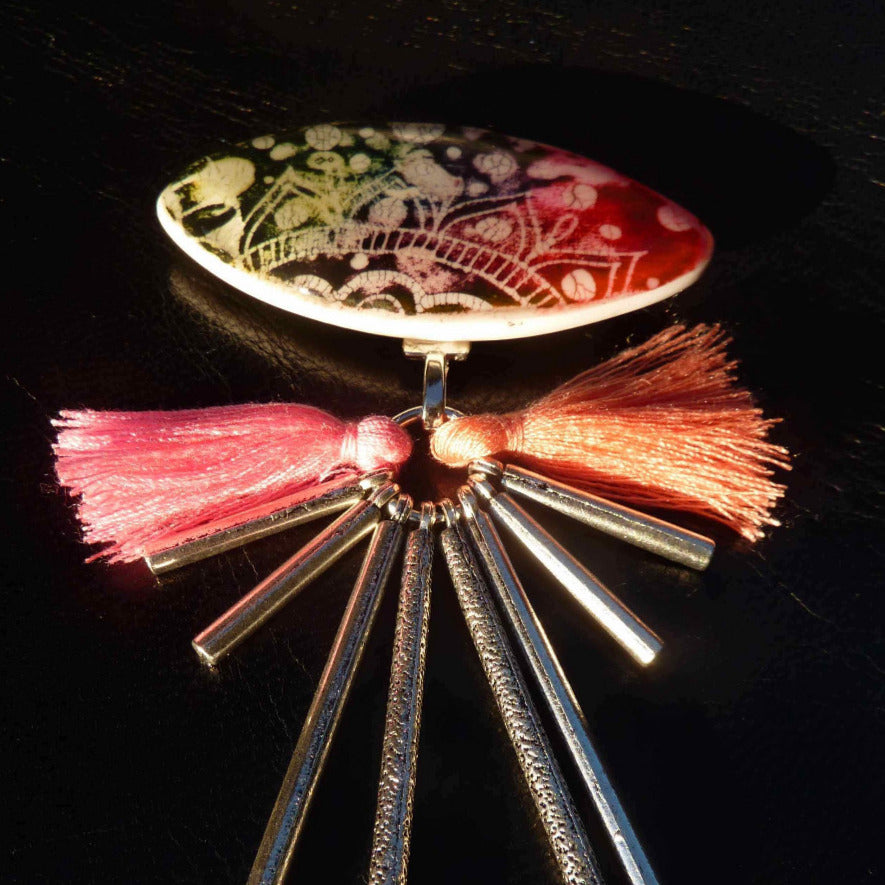 Le Rameau d'Olivia Broche - Labelle Ikeya Création Originale - Broches