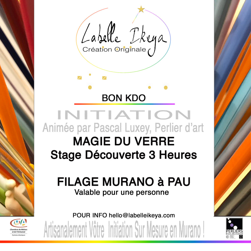 Pau KDO Initiation Magie du Verre - Labelle Ikeya Création Originale - 
